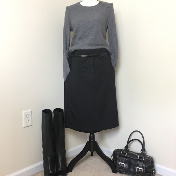 Banana Republic gray ribbed sweater size M - Picture 8 of 10